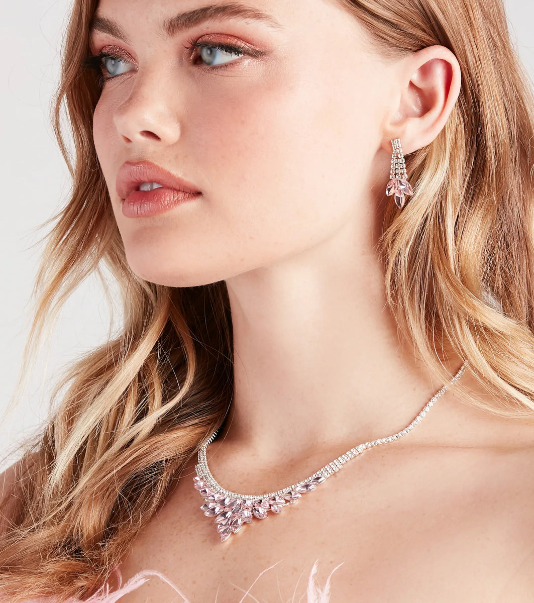 Eternal sparkle pendant set