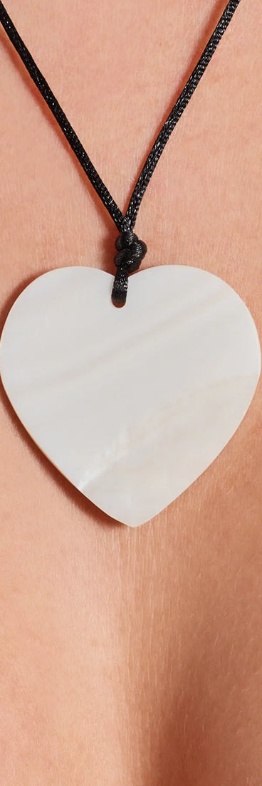 Loving Heart Shell Necklace
