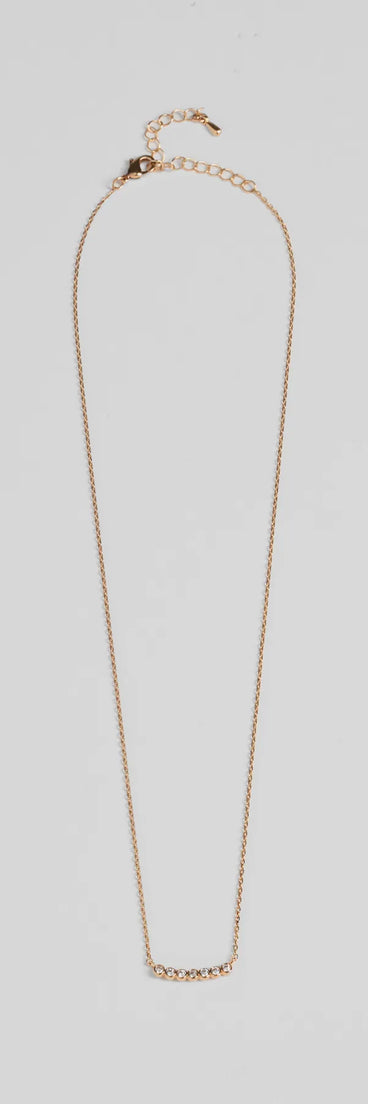 Keep It Dainty Cubic Zirconia Necklace