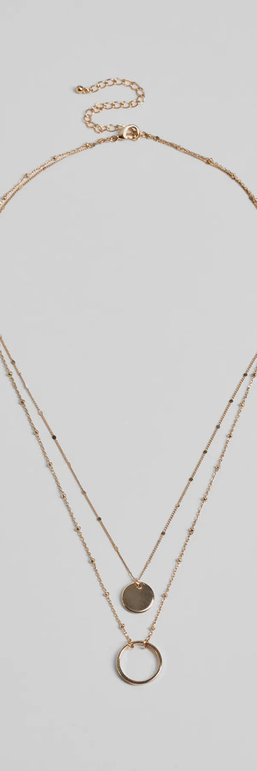 Delicate Charm Layered Necklace