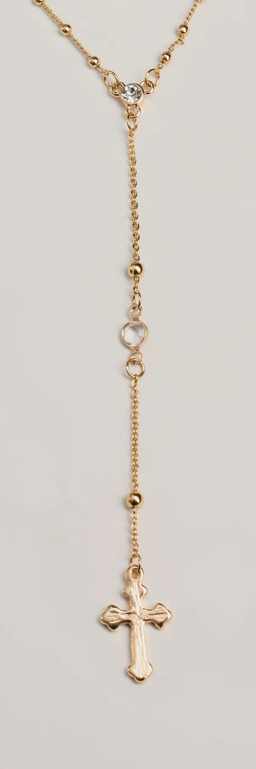 Major Blessings Layered Cross Necklace