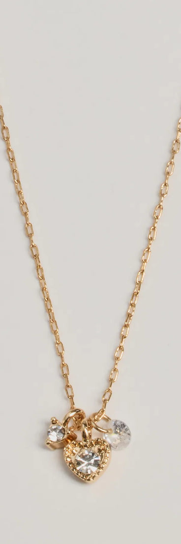 Upgrade your style game for 2025 with the Whimsical Charming Beauty Pendant Necklace in gold, perfect for any fashion-forward wardrobe.