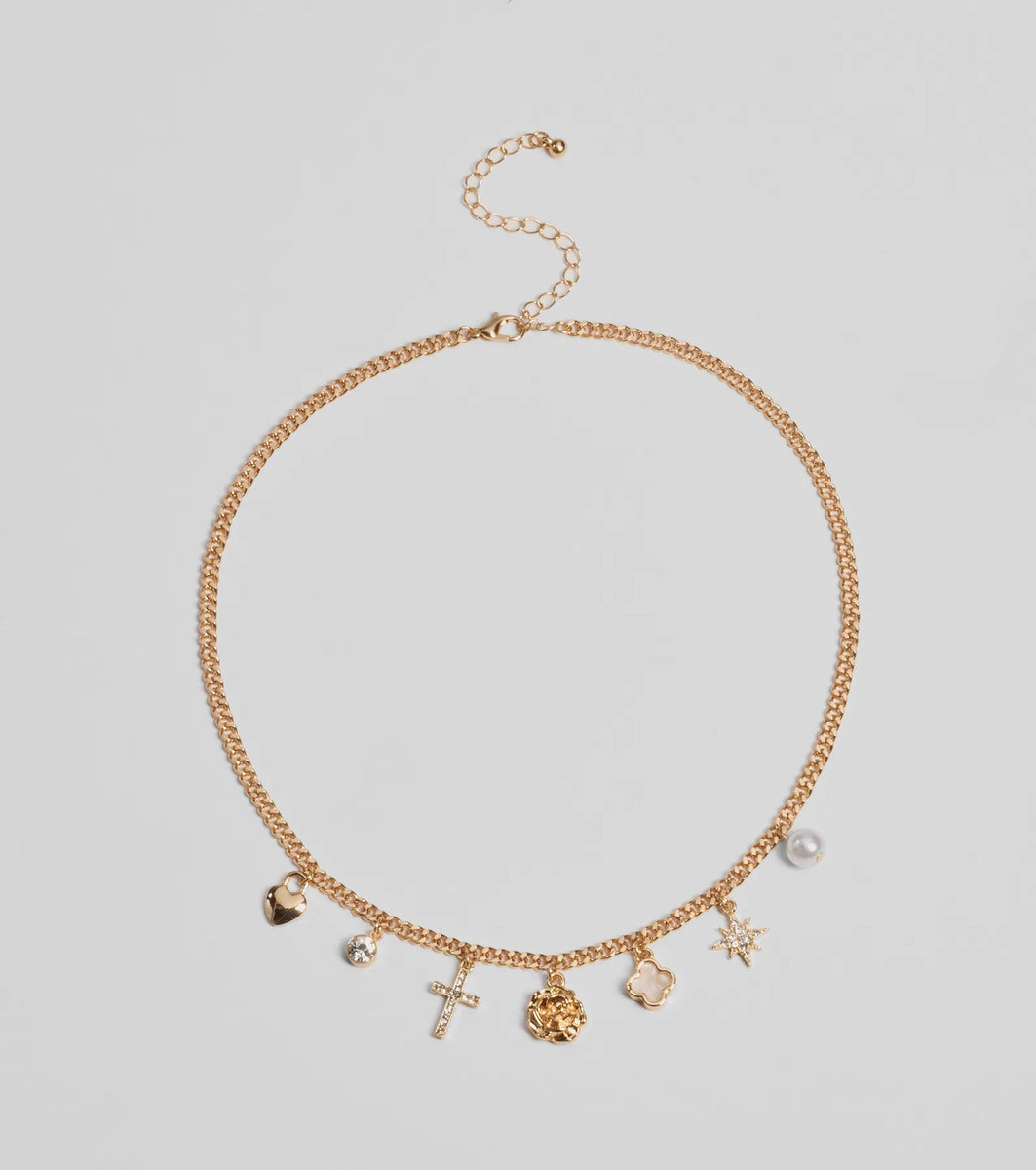 アクセサリーその他 Charm Necklace 07002-