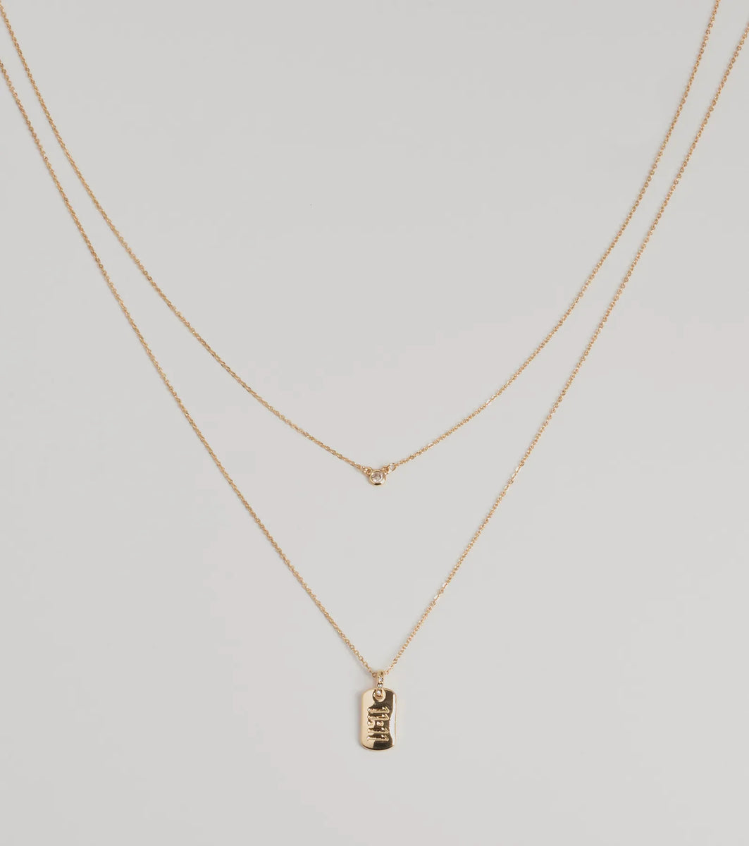 11:11 Layered Pendant Necklace | Windsor