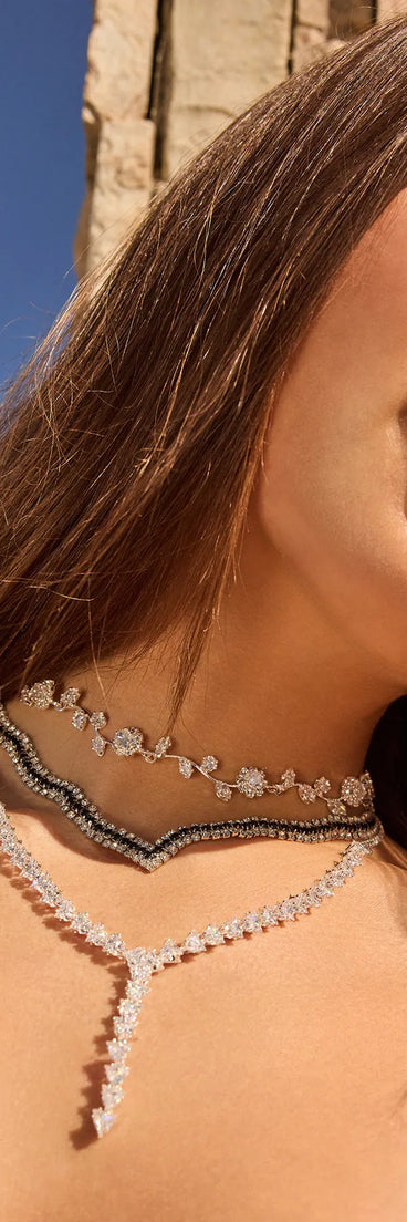 Get inspired with the Floral Beauty Necklace And Earrings Set, a feed-worthy silver piece that’s part of Windsor's updated and curated women’s clothing edit packed with must-have fall outfit ideas.