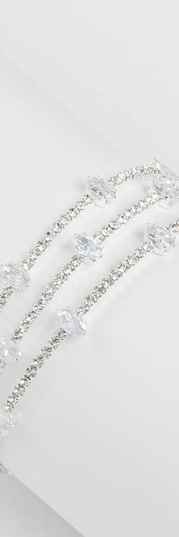 Sparkling Shine Rhinestone Bracelet