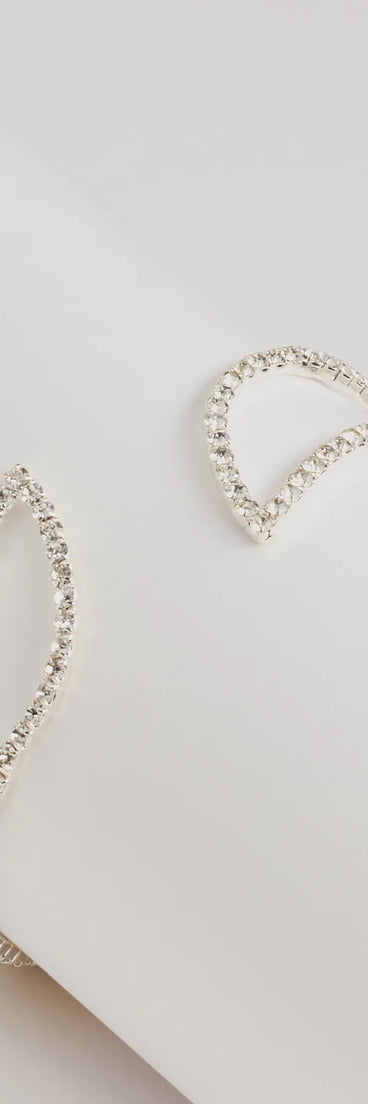 Endless Shine Memory Wire Rhinestone Bracelet