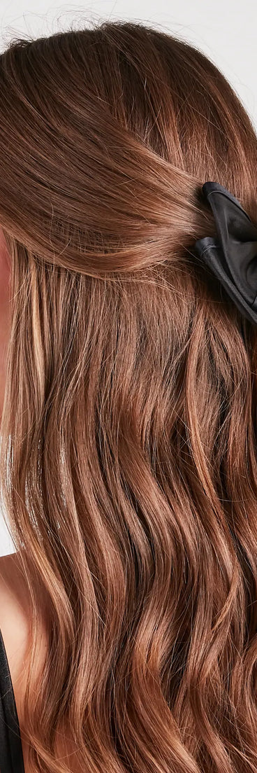 Adorable Trendsetter Rosette Bow Barrette