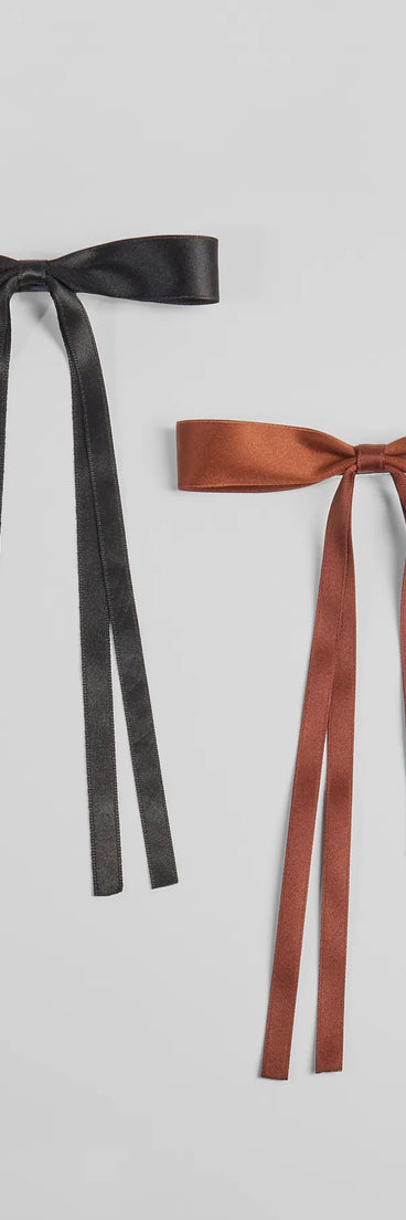Get inspired with the Playful Perfection Two-Pack Hair Bow Set, a feed-worthy multi-color piece that’s part of Windsor's updated and curated women’s clothing edit packed with must-have fall outfit ideas.