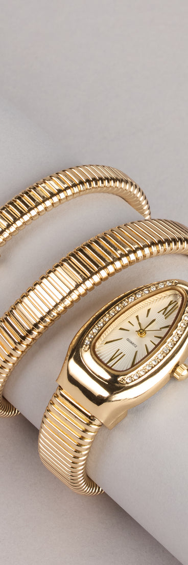 Wrapped In Time Coil Watch