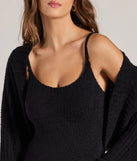 Keepin' It Cozy Chenille Knit Bolero