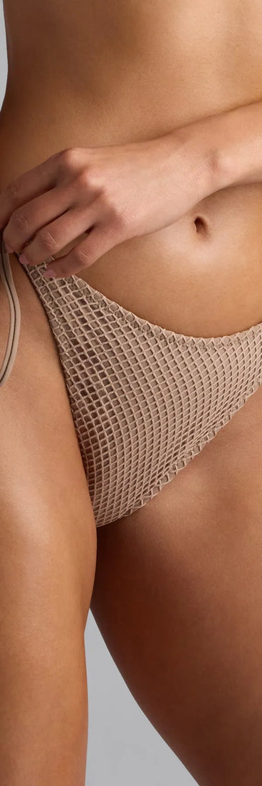 Ocean Dreams Seashell Mesh Bikini Bottoms