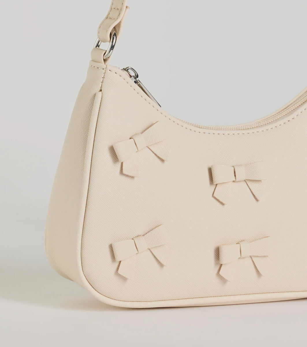 ☆SIO☆ Ribbon Fluffy Shoulder Bag Ivory Official Online Store] SIO | | Korean Women's Brand