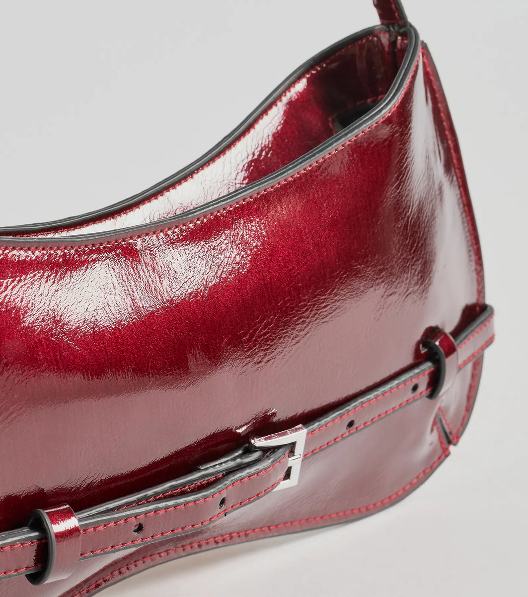 Elevated Glam Buckle Shoulder Bag | Windsor Elevated Glam Buckle Shoulder Bag | Windsor