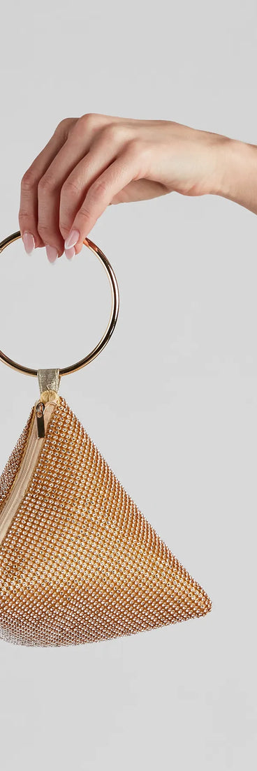 Sparkle And Glow Rhinestone Bag