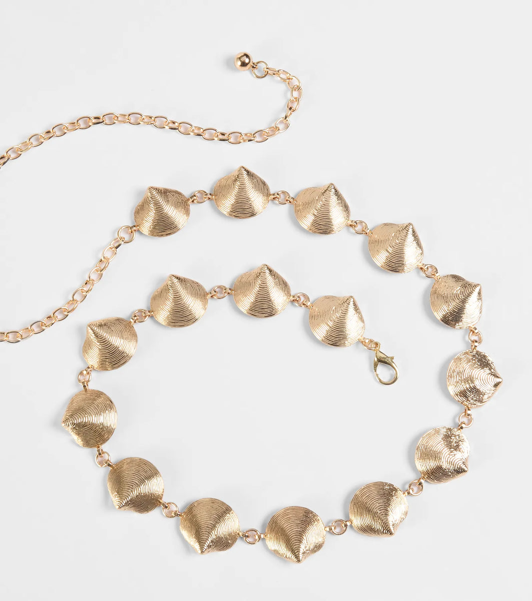 Greca Goddess Chain Belt Gold | VERSACE US