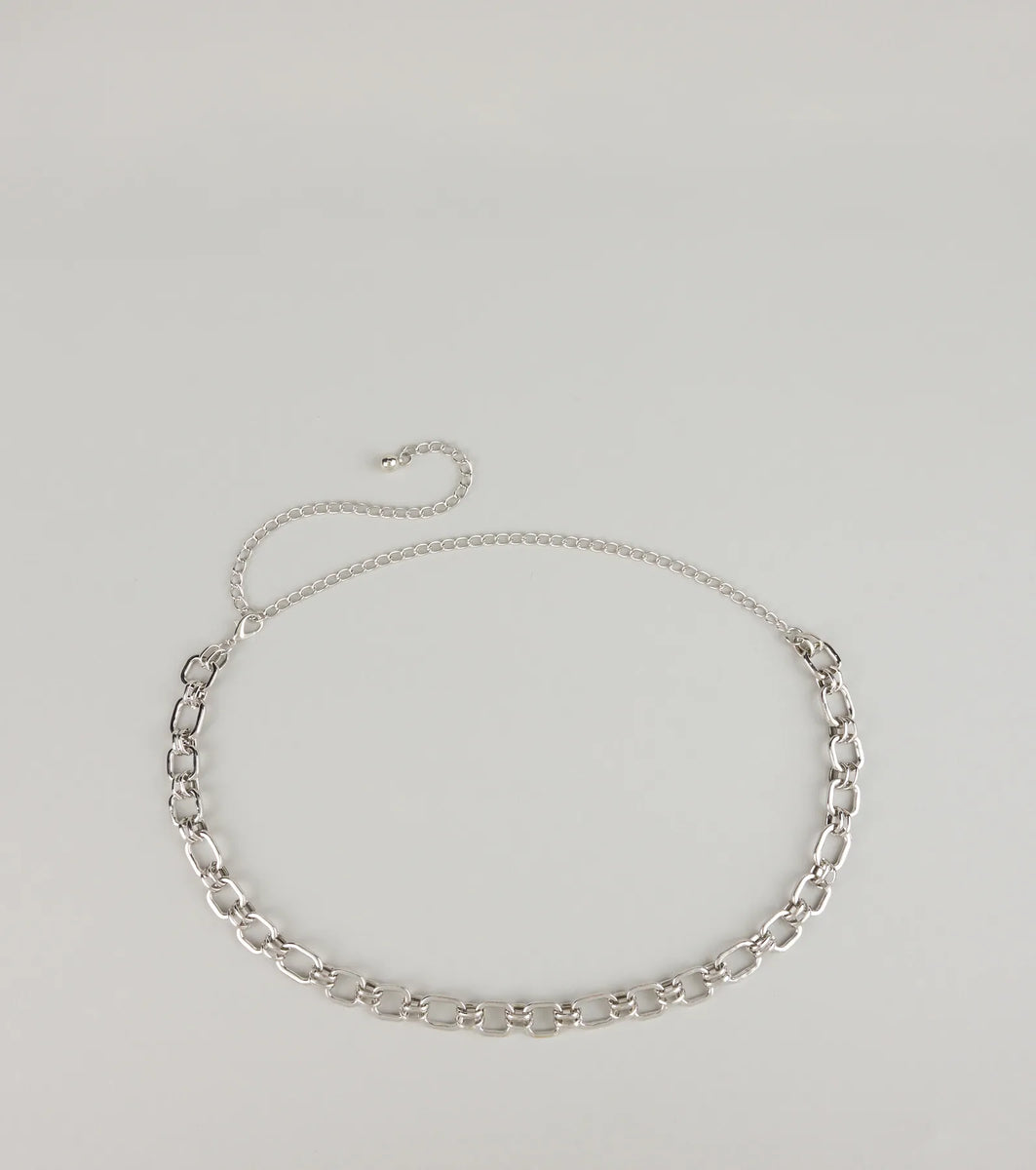 インムード　CHAIN SV BELT Locked In Chain Link Belt | Windsor