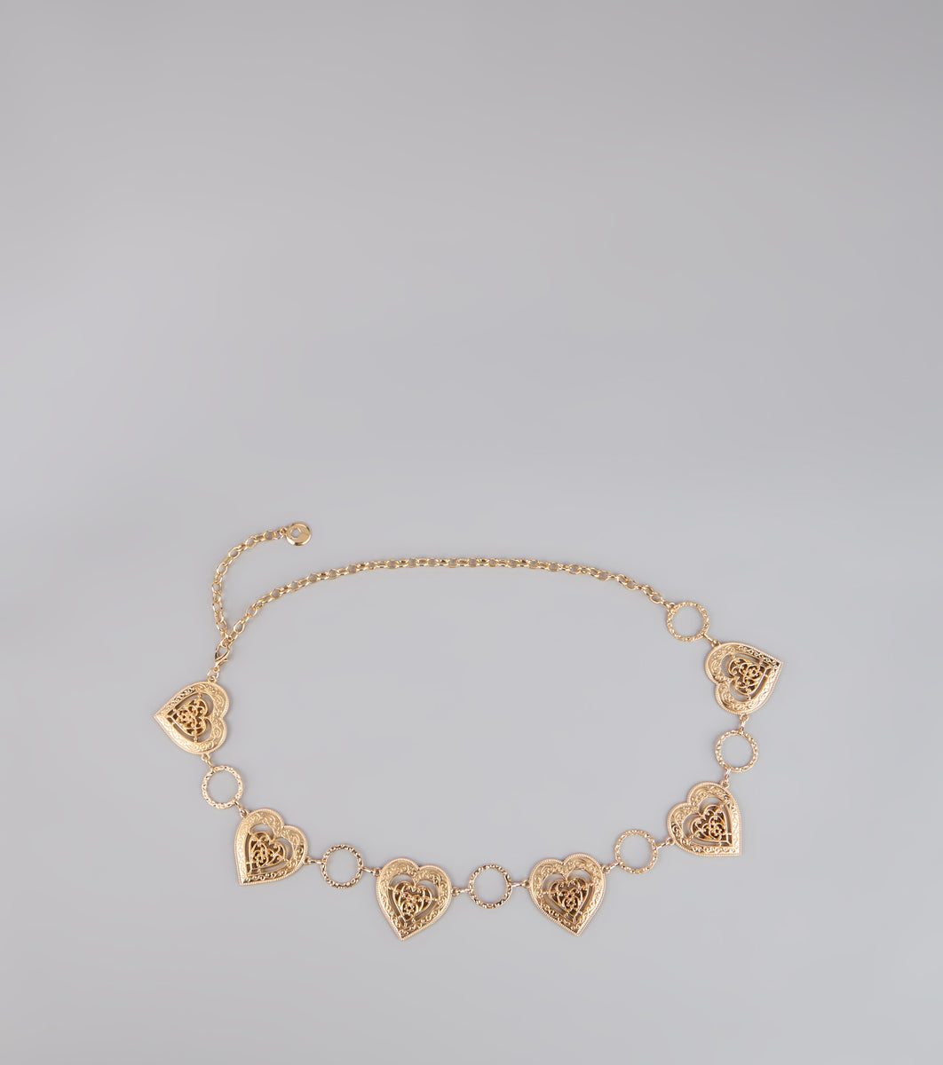 Heart to Heart Chain Belt | Windsor