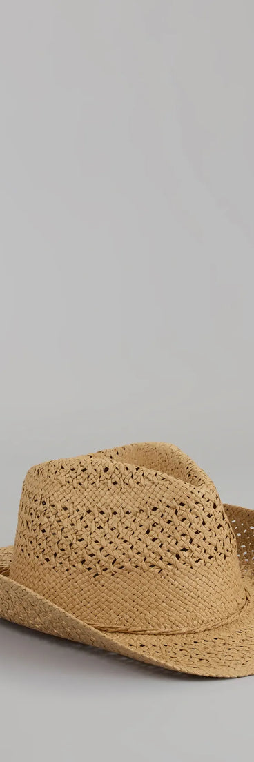 Desert Daze Straw Cowboy Hat