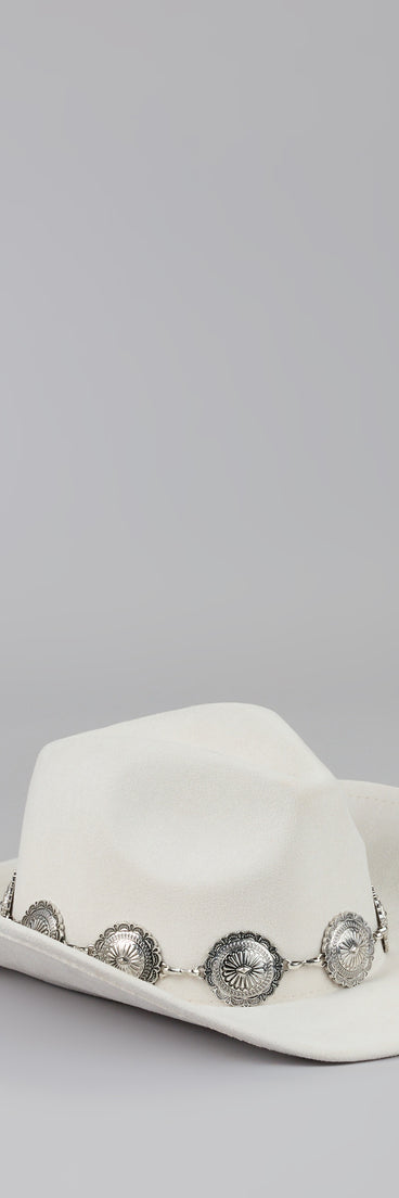 Giddy Up Glam Western Hat