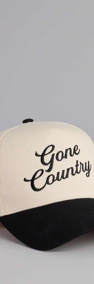 Gone Country Snap Back Hat