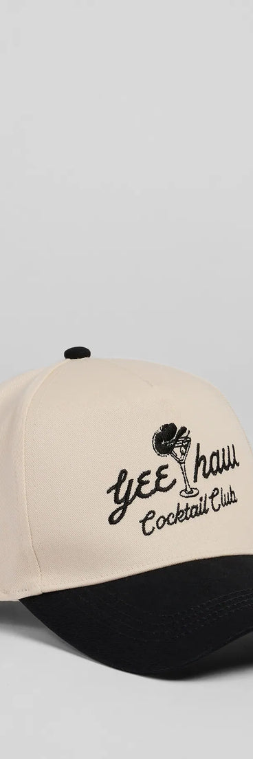 Yeehaw Cocktail Club Baseball Cap
