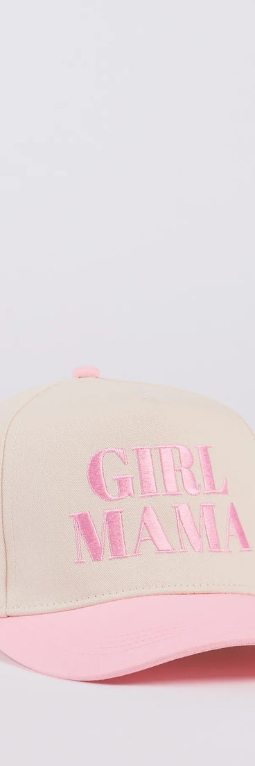 Girl Mama Two-Tone Baseball Cap