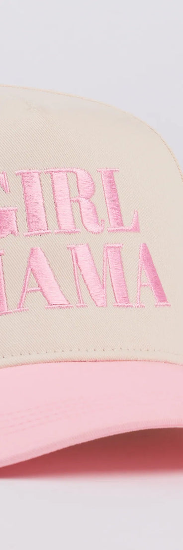 Girl Mama Two-Tone Baseball Cap