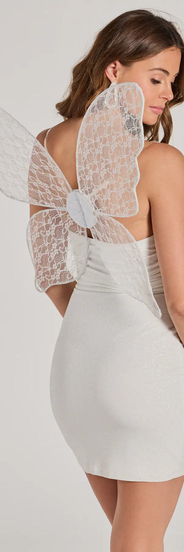 Mystical Fantasy Sheer Lace Wings