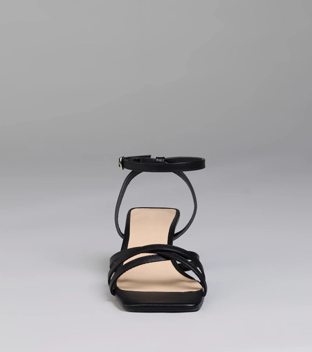 58300円→❣️Mame Cording Embroidery Heels Cording Embroidery Sling Back Heels - black - Mame Kurogouchi