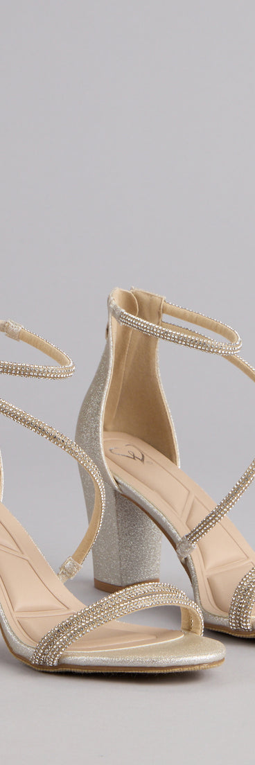 Starlight Steps Strappy Block Heels