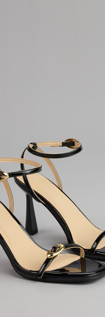 Power Play Patent Stiletto Heels