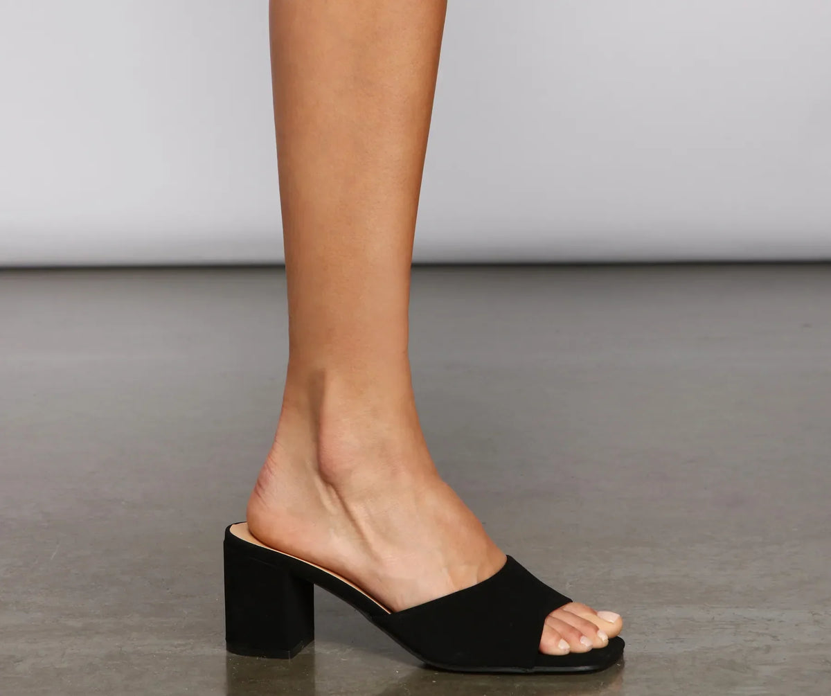 【直営・関税送料込】Heeled mules Amazon.com | XYD Open Toe Heeled Mules with Fringe Slip On