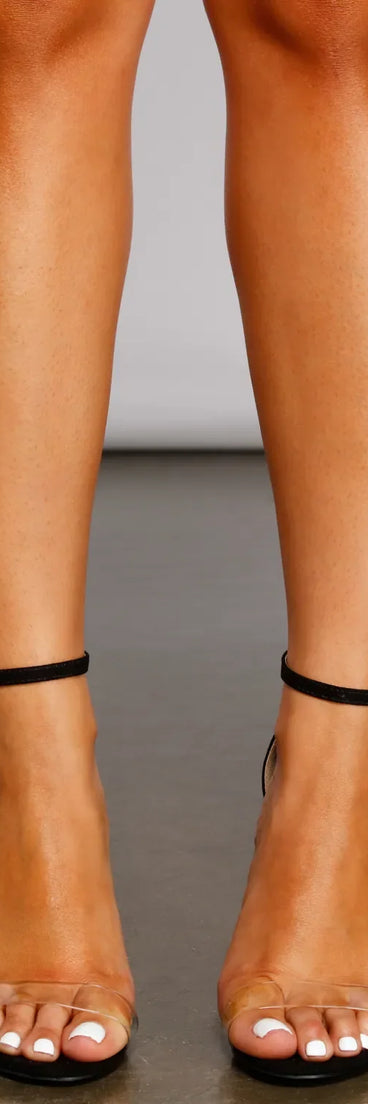 Roll Out In Style Faux Suede Block Heels