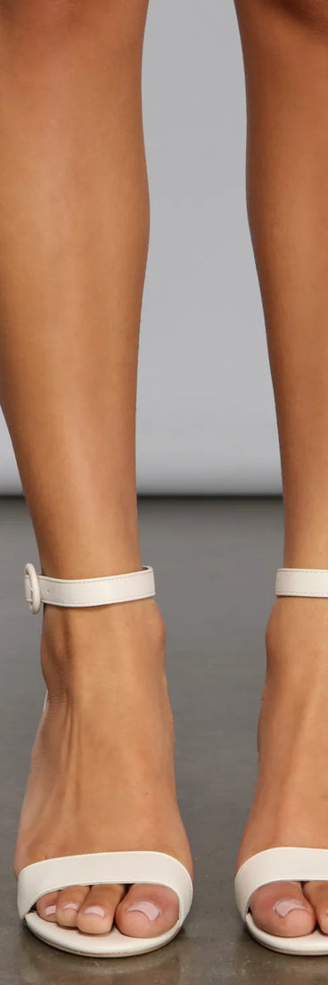 Simple And Chic Short Block Heels