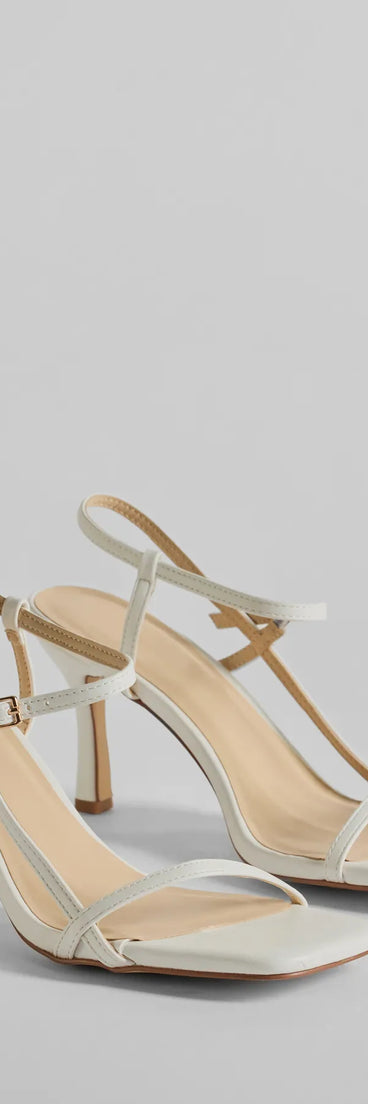 Elevate your work wardrobe with the Sexy Chic Square Toe Stiletto Heels in white, a versatile women's shoe perfect for the office; that combines style with comfort for seamless desk-to-dinner transitions.