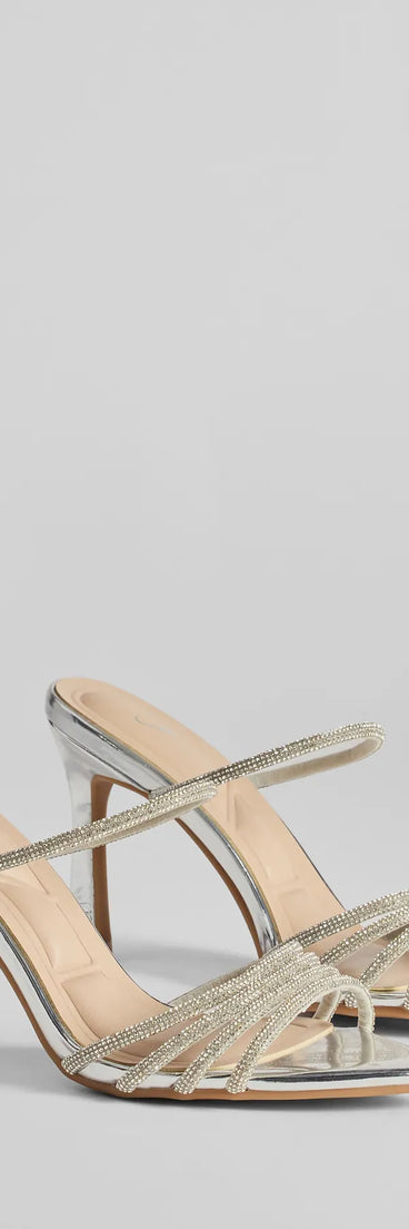 Endless Shine Rhinestone Stiletto Heels
