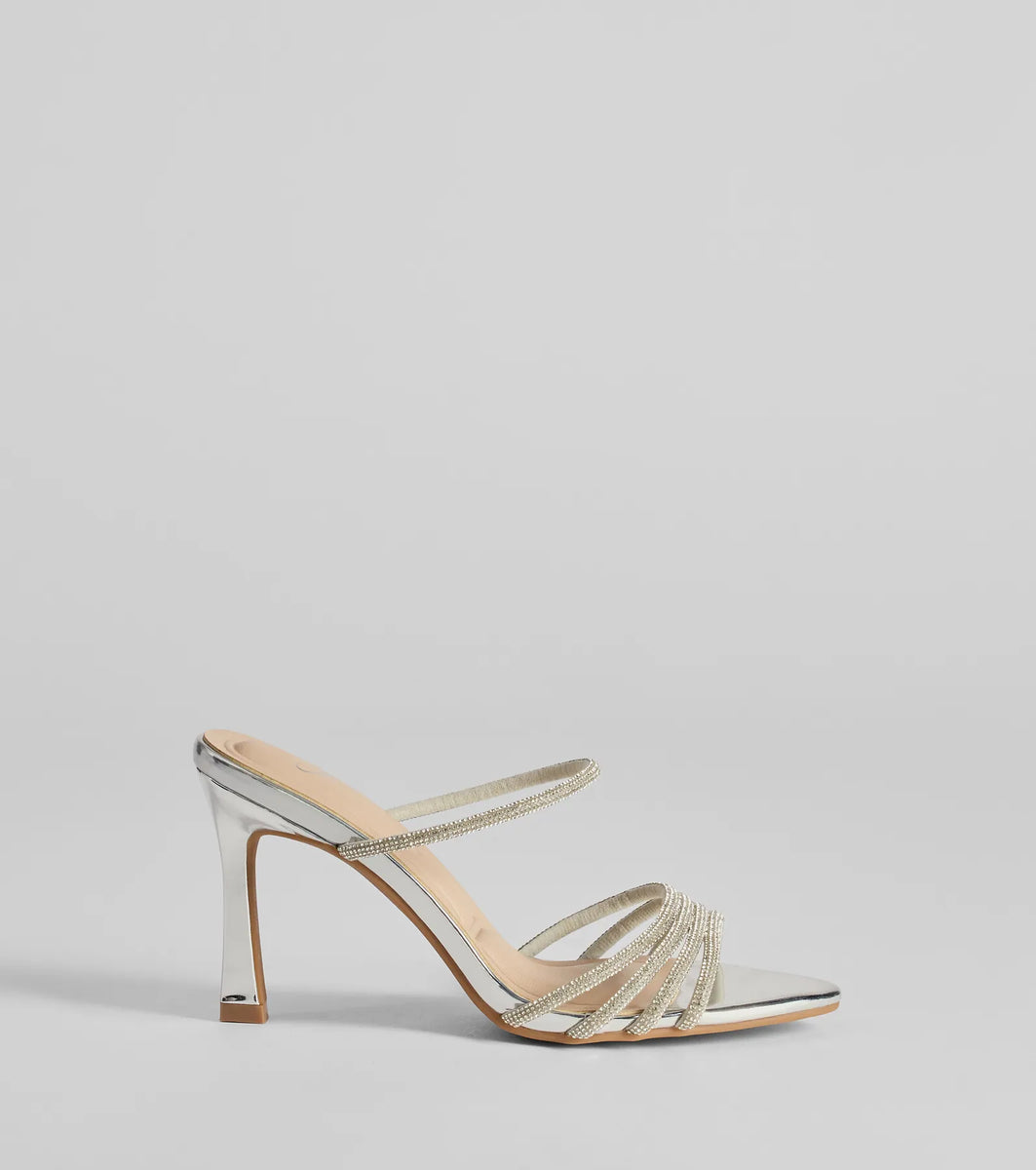 Endless Shine Rhinestone Stiletto Heels & Windsor