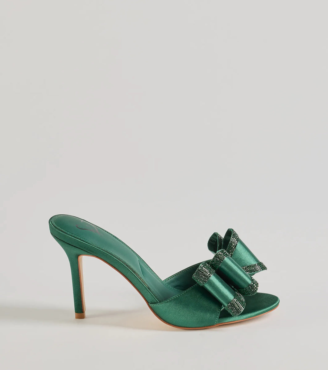 【COLOR iN ID】Ribbon Flat Stiletto Checkered Glittered Ribbon, Designer Wired Ribbon, 2.5