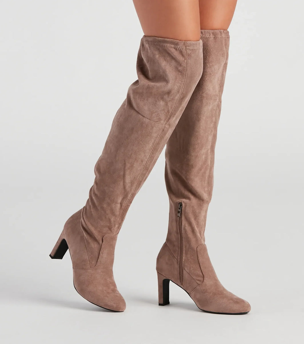 New Heights Over The Knee Boots | Windsor