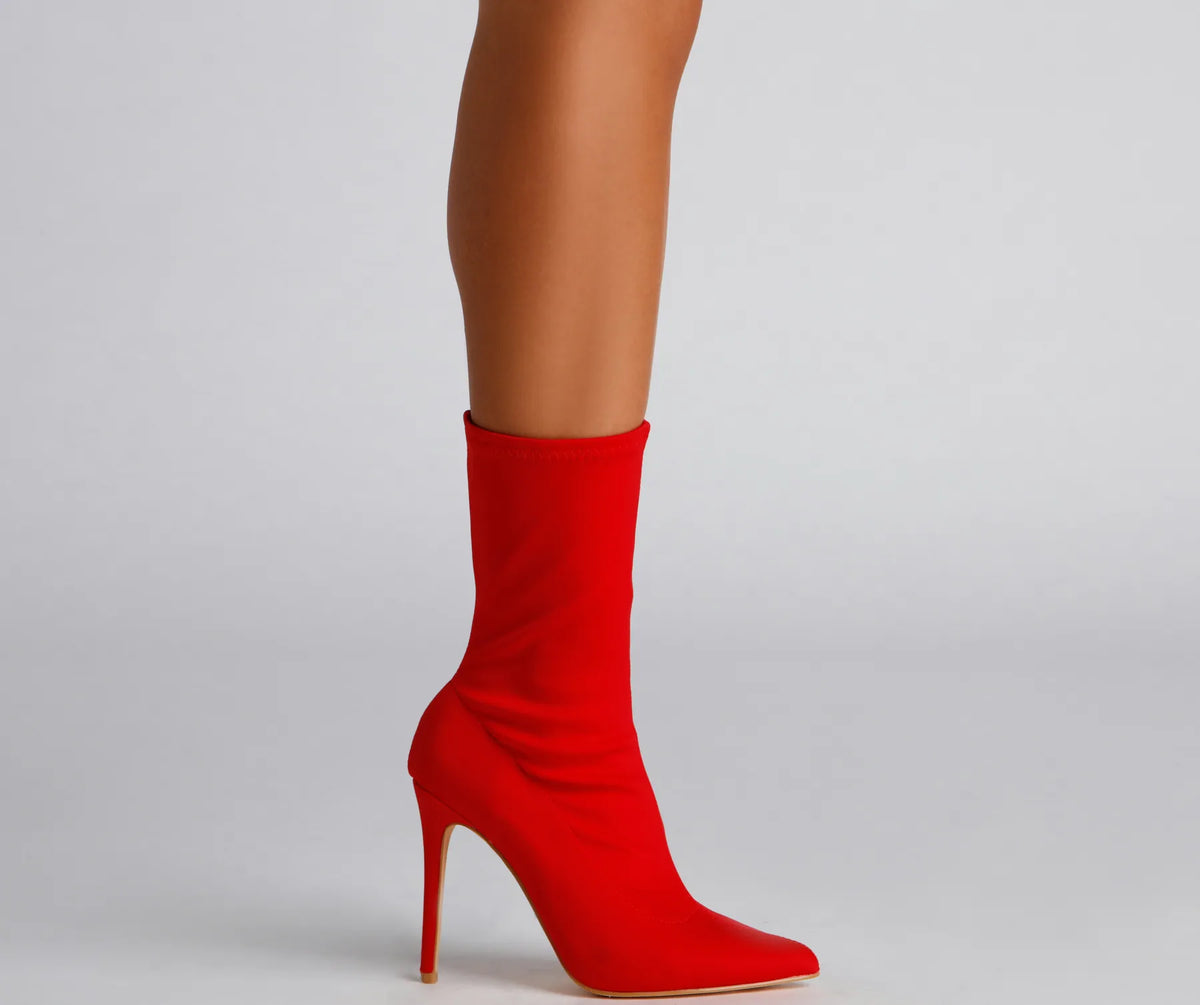 how to style stiletto booties