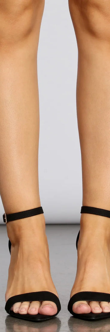 Please Girl Point Toe Wedge Heels