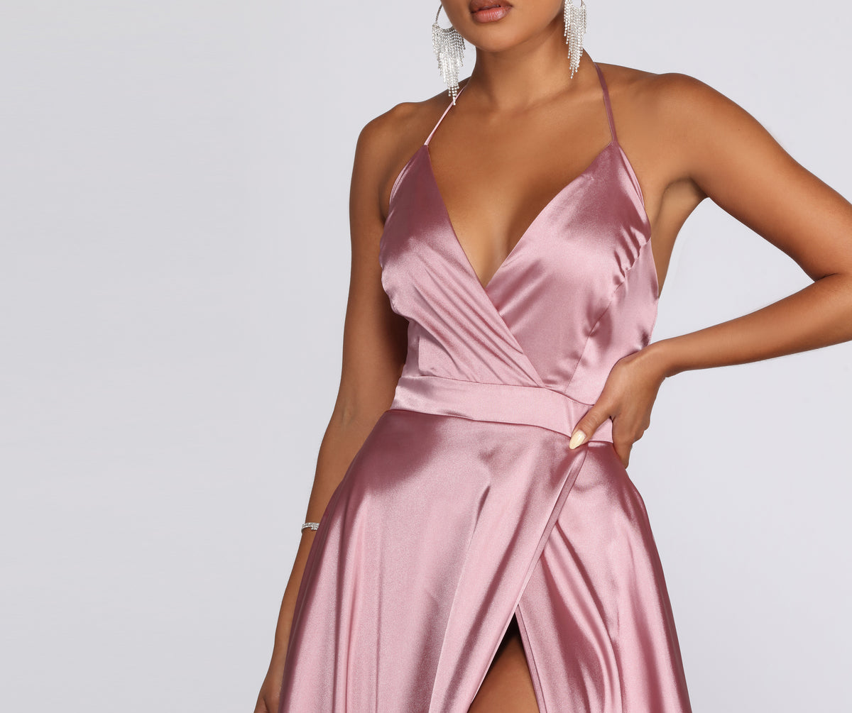 か*な様 herlipto Side Bow Satin Long Dress Her lip to on X: 