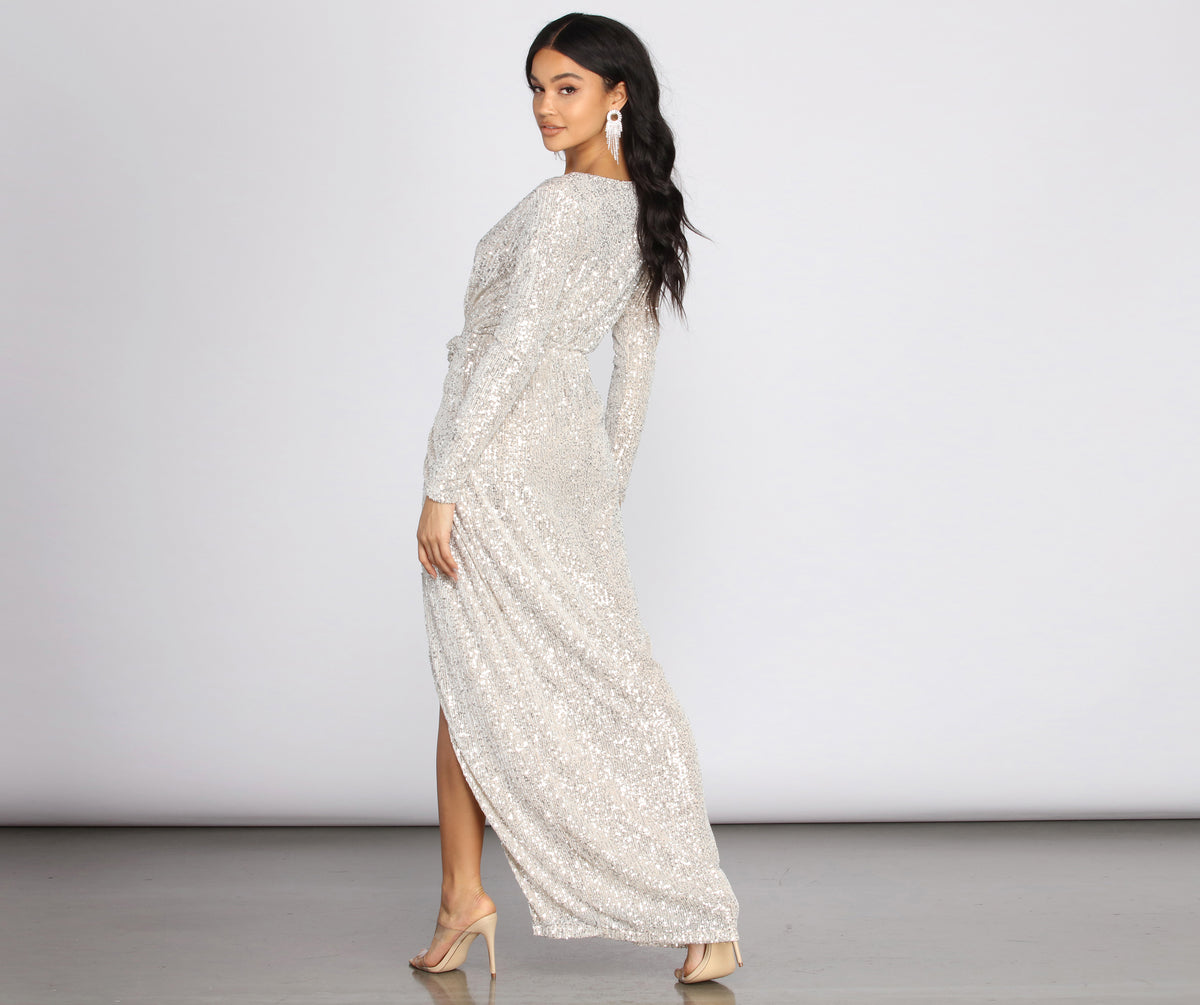 bella sequin dress Bella Black Sequin Midi Dress