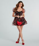 Sweetest Mood Floral Babydoll Short Dress