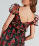 Sweetest Mood Floral Babydoll Short Dress