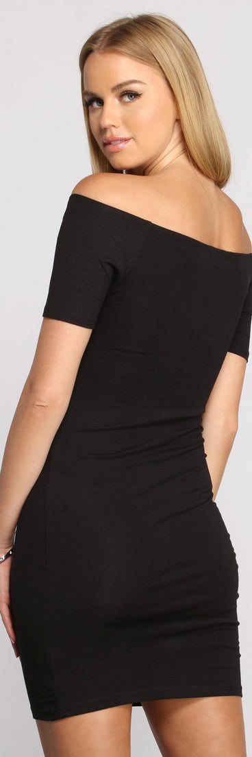 The Every Day Knit Mini Dress