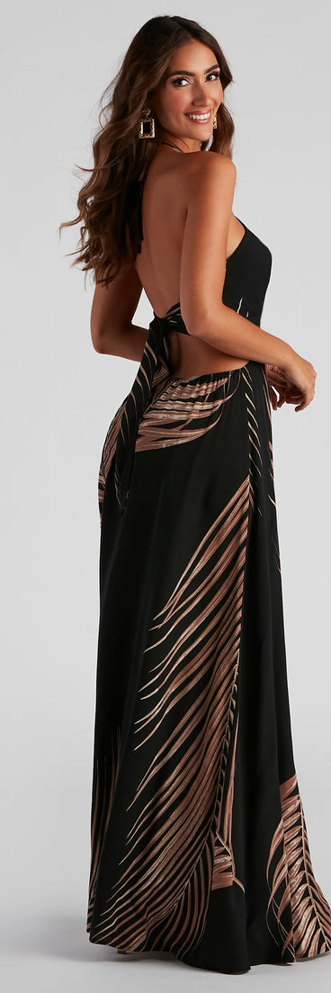Island Hopping Tropical Maxi Dress creates the perfect spring wedding guest dress or cocktail attire with stylish details in the latest trends for 2023!