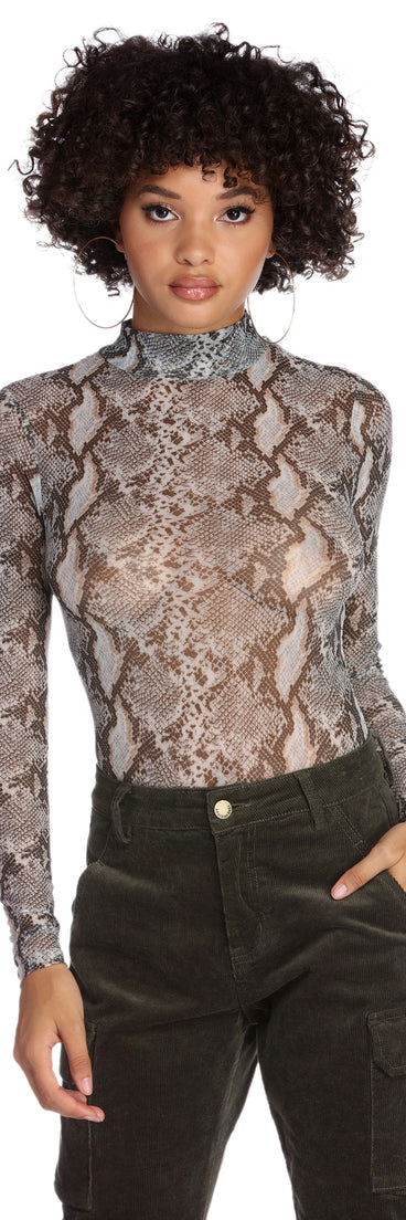 Snake Me On Bodysuit for 2022 festival outfits, festival dress, outfits for raves, concert outfits, and/or club outfits