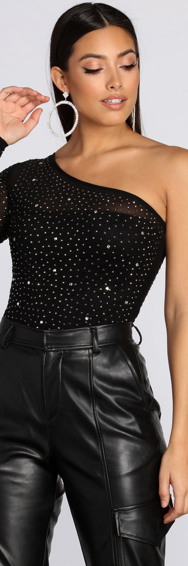 Bring The Heat One Shoulder Bodysuit